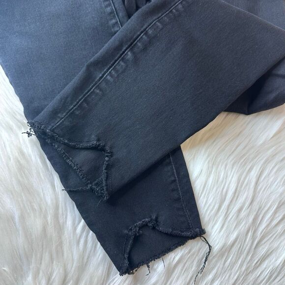 KUT From The Kloth Carlo Ankle Skinny Jeans Black Size 12 - Picture 10 of 13